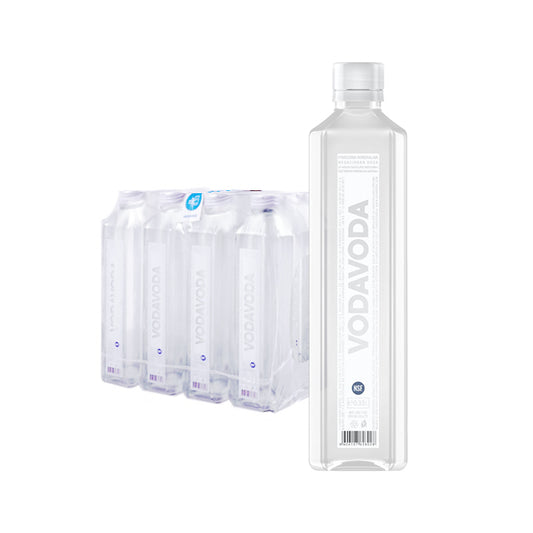 VODAVODA (330ml) Glass Natural Water Pack (12Pcs)