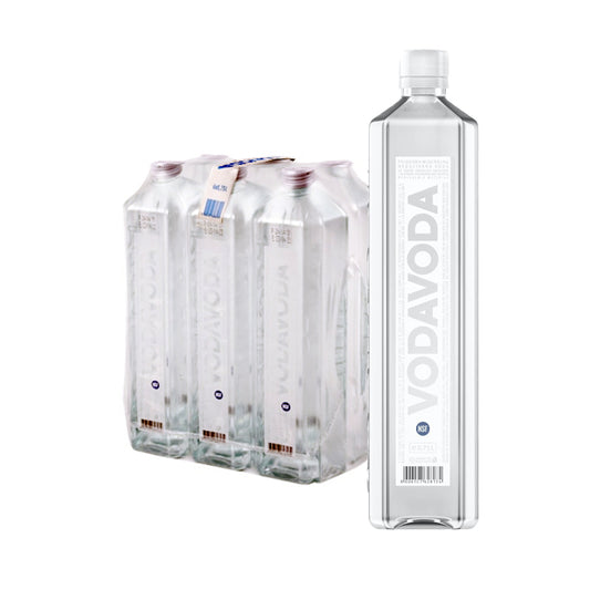 VODAVODA (750ml) Glass Natural Water Pack (6Pcs)