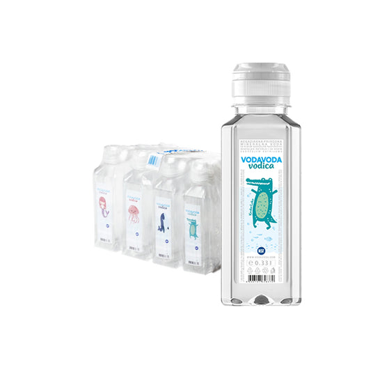 VODAVODA 330mL Plastic Water Sport Cap Pack (12pc)